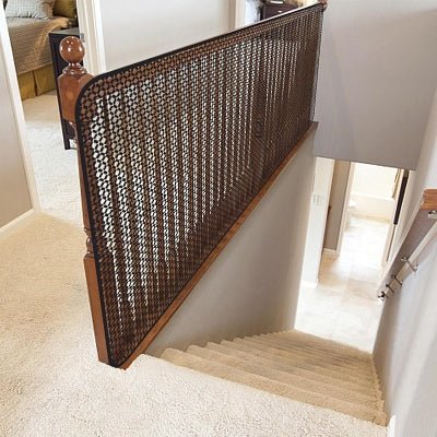 Barrière de Sécurité Escalier - ChildSafetyProtect™ - Noir - Mon Bébé Sécure