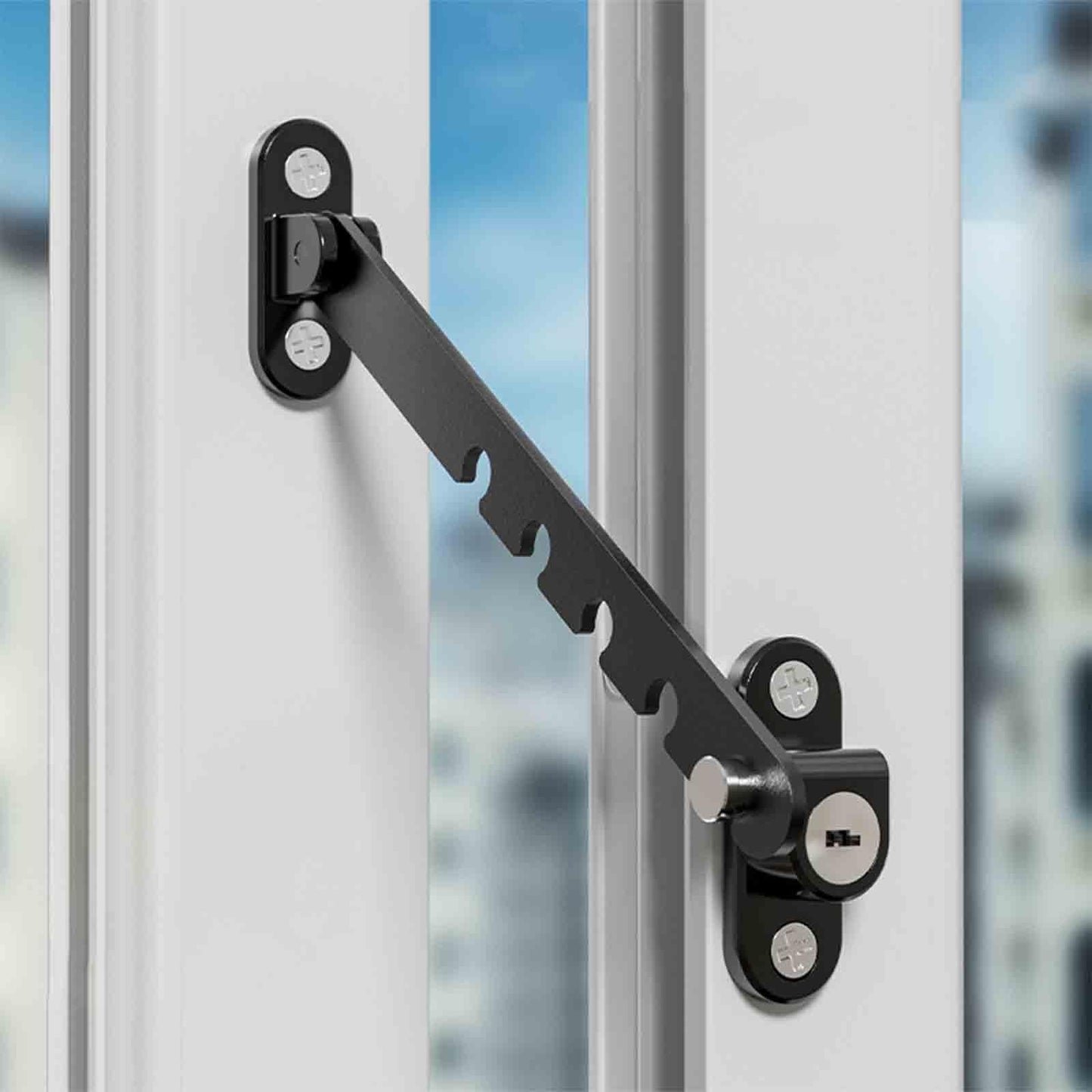 Bloque Porte - ChildSafetyLockStopper™ - Noir - Mon Bébé Sécure
