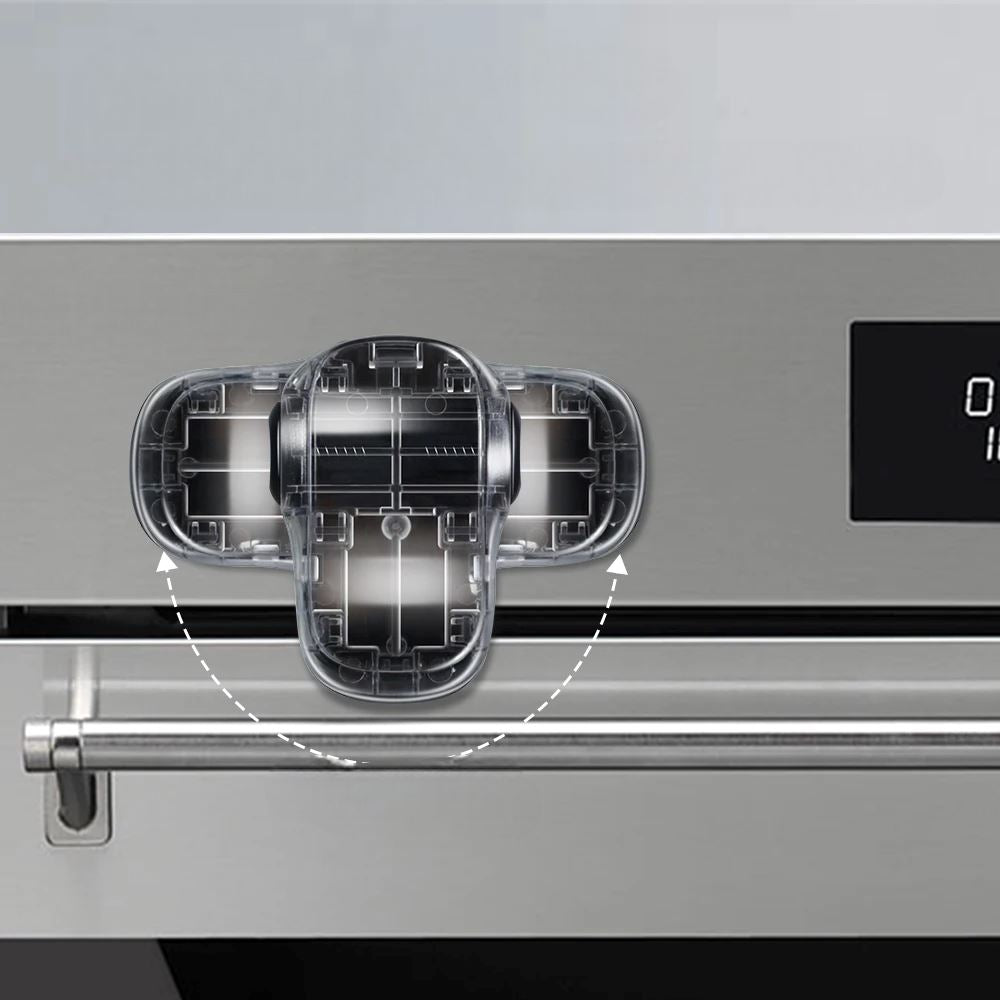 Bloque - Porte Four - KidsSafetyOvenLock™ - Noir - Mon Bébé Sécure