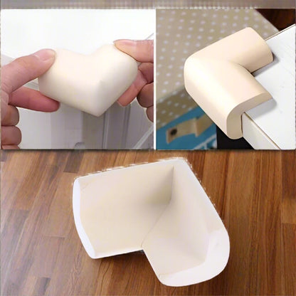 Protecteur de Coin de Table - BabySafetyCornerProtector™ - Blanc - Mon Bébé Sécure