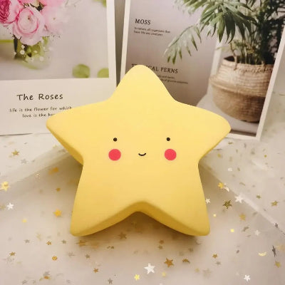 veilleuse bébé étoile jaune éteint