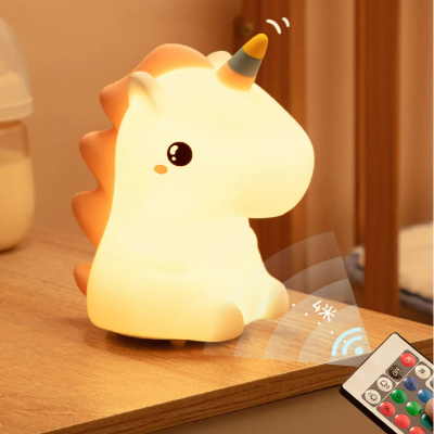 veilleuse pour bebe licorne telecommande